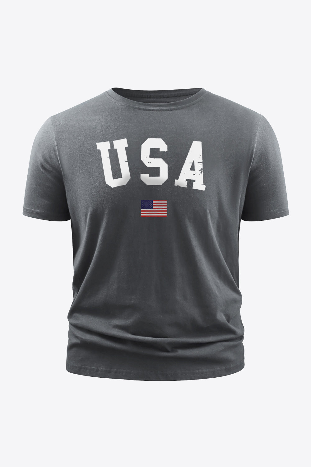 USA Flag Graphic Tee Shirt