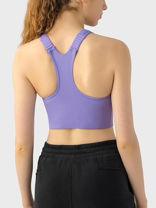 Wide Strap Sport Bra